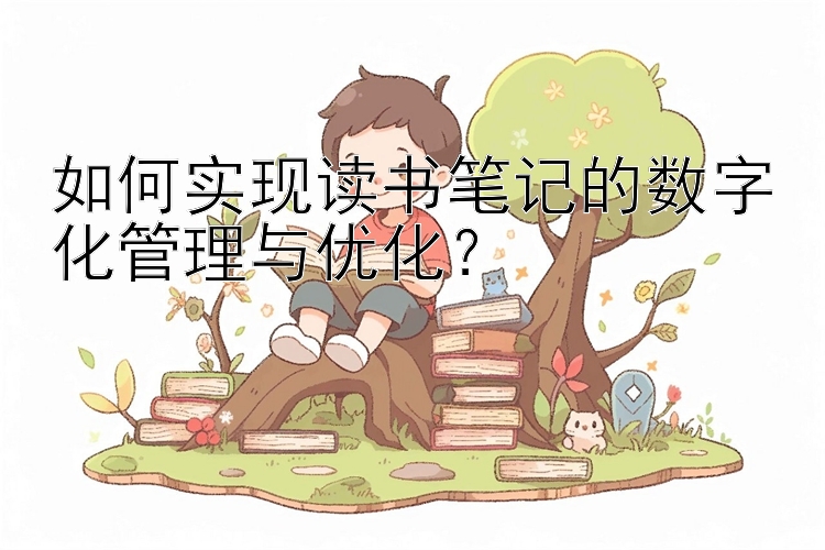 如何实现读书笔记的数字化管理与优化？