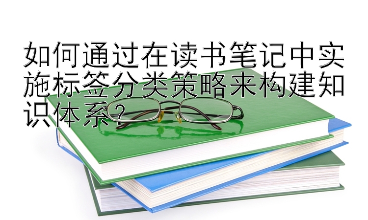 如何通过在读书笔记中实施标签分类策略来构建知识体系？