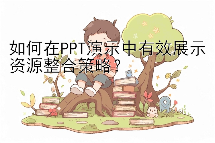 如何在PPT演示中有效展示资源整合策略？